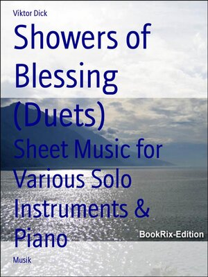 cover image of Showers of Blessing (Duets)